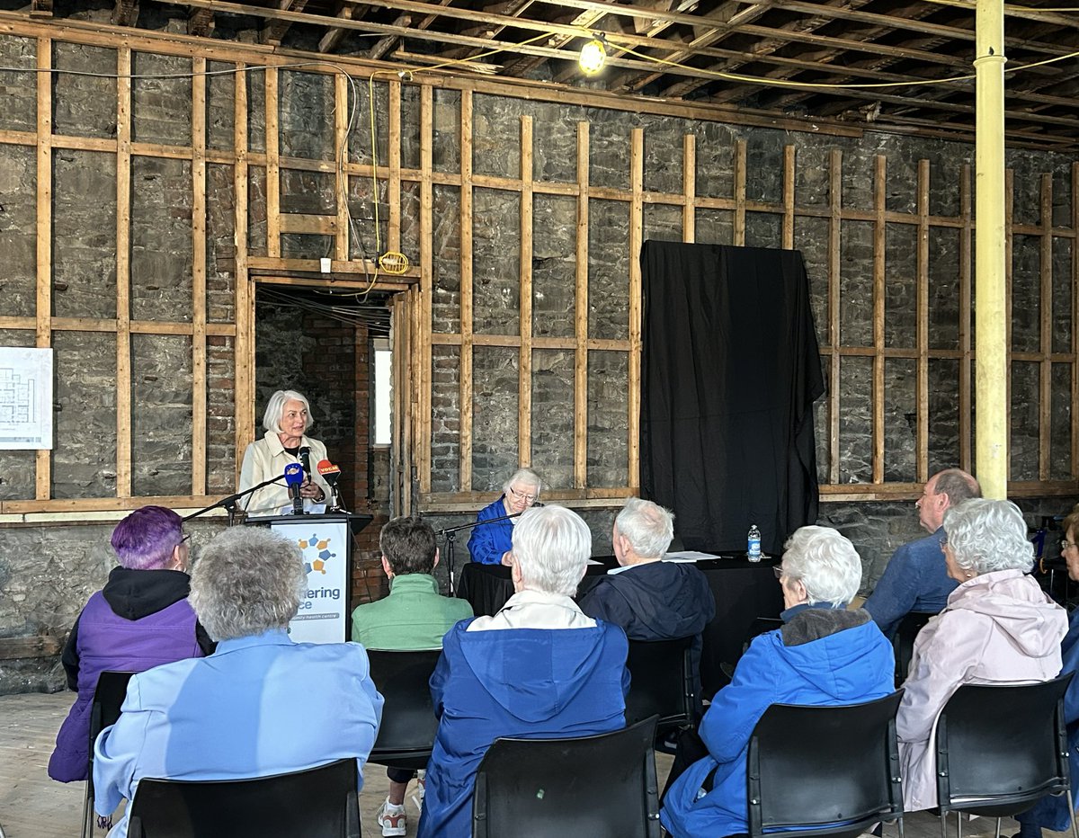 Joanne_NL's tweet photo. Today marked a new chapter for @GatheringNL.

Because we believed we could do better.

A permanent shelter, plus transitional and support housing

Thank you to the Sisters of Mercy and Pat O’Callaghan and Paula Boutcher for making this project a reality. https://t.co/086rs2KrW8