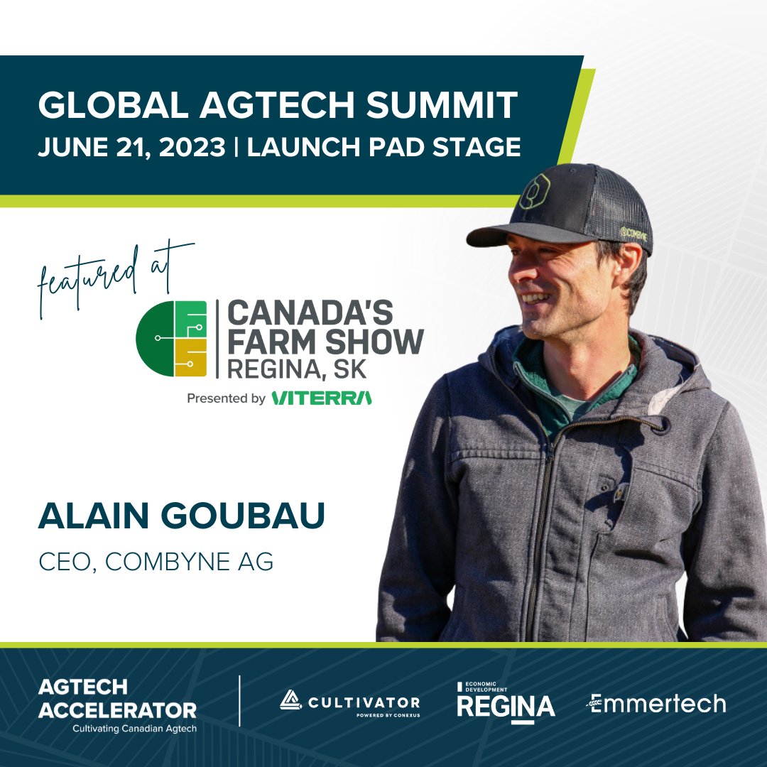cultivatorsk's tweet photo. Join @TheGoubs and discover the story behind @CombyneAg acquisition by @Bayer4Crops Digital Farming Solutions and how it has revolutionized the grain marketing industry. 📲🌾
@cfsreginask

Get your exclusive access passes now for 🎟️https://t.co/KTkhss2ne3 https://t.co/7aJ15TrZif
