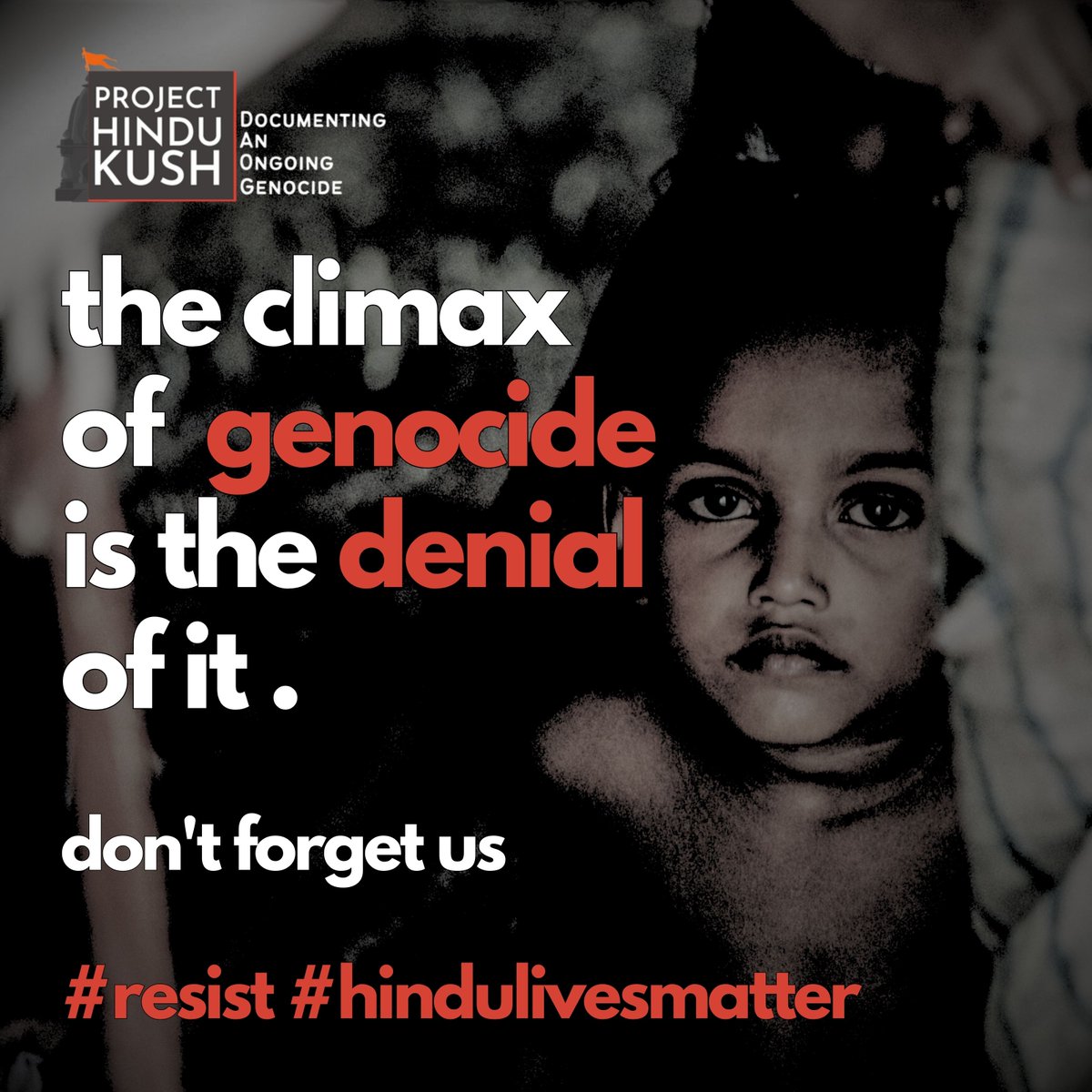 Kashmir_Files's tweet photo. #resist #hindulivesmatter #projecthindukush

Climax of a genocide is the denial of it. https://t.co/3Qh7RQ0ofR