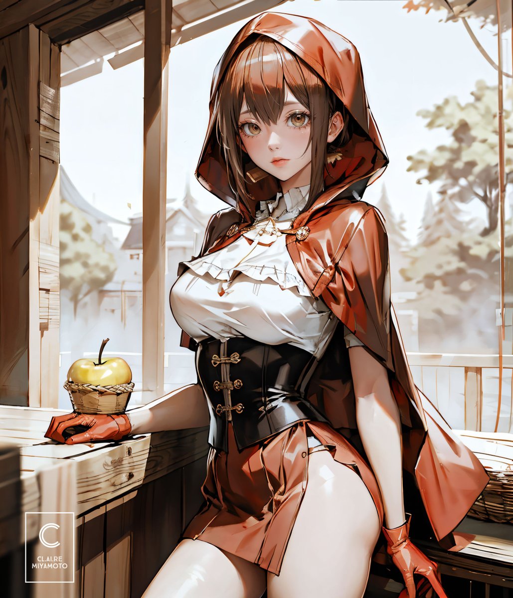 Claire_Miyamoto's tweet image. "Beware of the Big Bad Wolf lurking in the woods."

Congrats to Kyato for having 3.4K followers!

I read this manga before, the story is about a battle between female leads from Fairy Tales.
amazon.co.jp/%E3%83%92%E3%8…

#fAIrytalechallenge from @Kyato_Ai 
#AIArtwork #AI美女