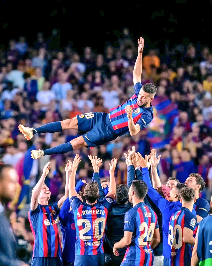BappyRayhan8's tweet photo. Yeahhhh We Are The #LaLiga_Santander_2023 Champions After Four Years For The 27th Time..Goodbye Legend #Sergio_Busquets &amp; #Jordi_Alba..#CampeonesDeEspaña...#LaLiga_2023..#Barça_Love_Forever..#XaviBall...#Blaugrana_Forever..#CULERS_Forever..#BD_CULES 😎😻💙❤️🏆🎖️⚽🥅🇪🇸🫶!!!!!!!!!! https://t.co/eFNp1ddf8M