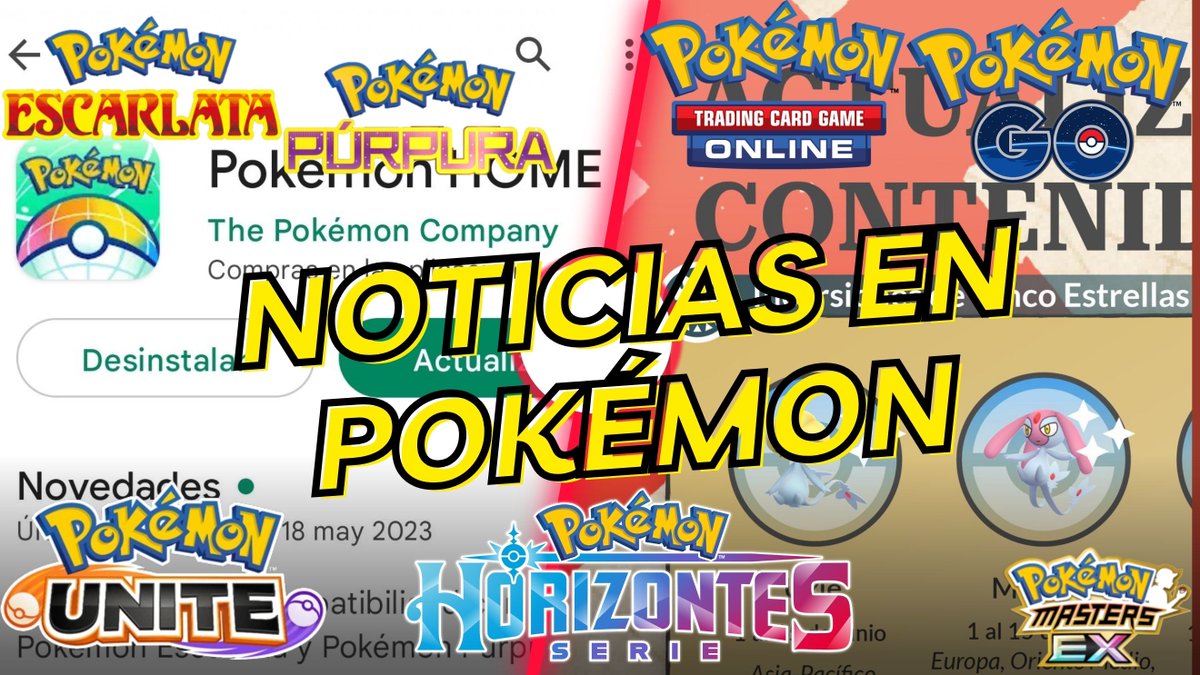 Mardant01's tweet photo. 🔥 Noticias Pokémon  
👉 Pokémon Scarlet y Violet
👉 Noticias de Pokémon TCG 
👉 Pokémon GO 
👉 Pokemon HOME

Link: https://t.co/C5g7PJMz3c

#Pokémon #Pokemon #YouTube #Noticias #PokemonScarletViolet #pokemonunite #PokemonGO #pokemoncommunity https://t.co/v8J1NniJoe