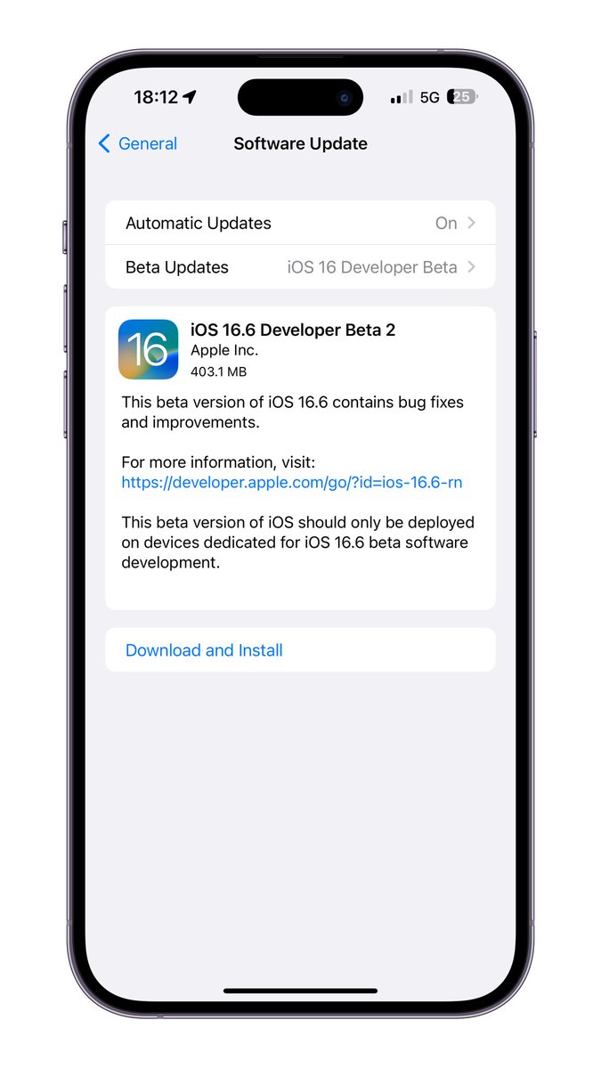 Apple has released iOS 16.6 Beta 2 to Developers. 

#iOSBeta. #Apple. #iPhone. #DeveloperBeta. #beta.  #iOS166
