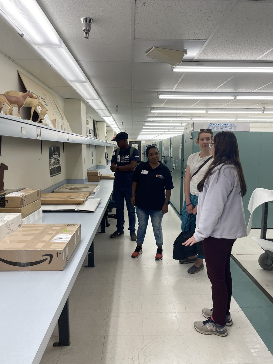 Pia Viglietti (@piazoic) on Twitter photo We are so excited to have team <a href="/Iziko_Museums/">Iziko_Museums</a> from Karoo Palaeontology (Zaituna Skosan, Sibusiso Mtungata, Robyn Symons) <a href="/FieldMuseum/">Field Museum</a> ! Watch this space for more research exchange content 🦴 ⚒️ We are so excited to have team <a href="/Iziko_Museums/">Iziko_Museums</a> from Karoo Palaeontology (Zaituna Skosan, Sibusiso Mtungata, Robyn Symons) <a href="/FieldMuseum/">Field Museum</a> ! Watch this space for more research exchange content 🦴 ⚒️