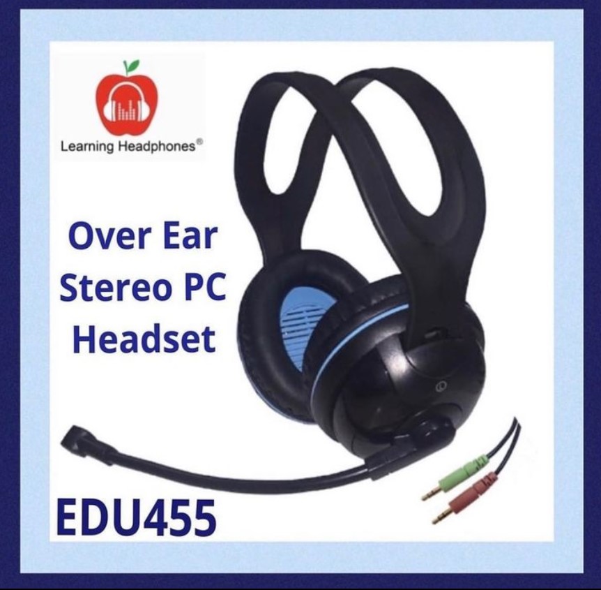learnheadphones's tweet photo. EDU‐455 Over‐Ear (Circumaural) Stereo Computer Headset features noise‐canceling microphone with internal windscreens and replaceable ear cushions.
https://t.co/A03Dfp1Dcp
#learningheadphones #headset #student #education #edutech #classroomtechnology #edtech #teacher #computerlab https://t.co/axhy0UO0iZ