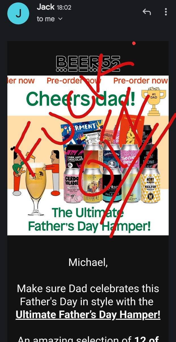 Cunt pissed off with a slapper when I was 5....

Think he's getting anything from me 47yrs later??

Doubt it mother fucker...

My Beer52 bonus goes to my mum 👍