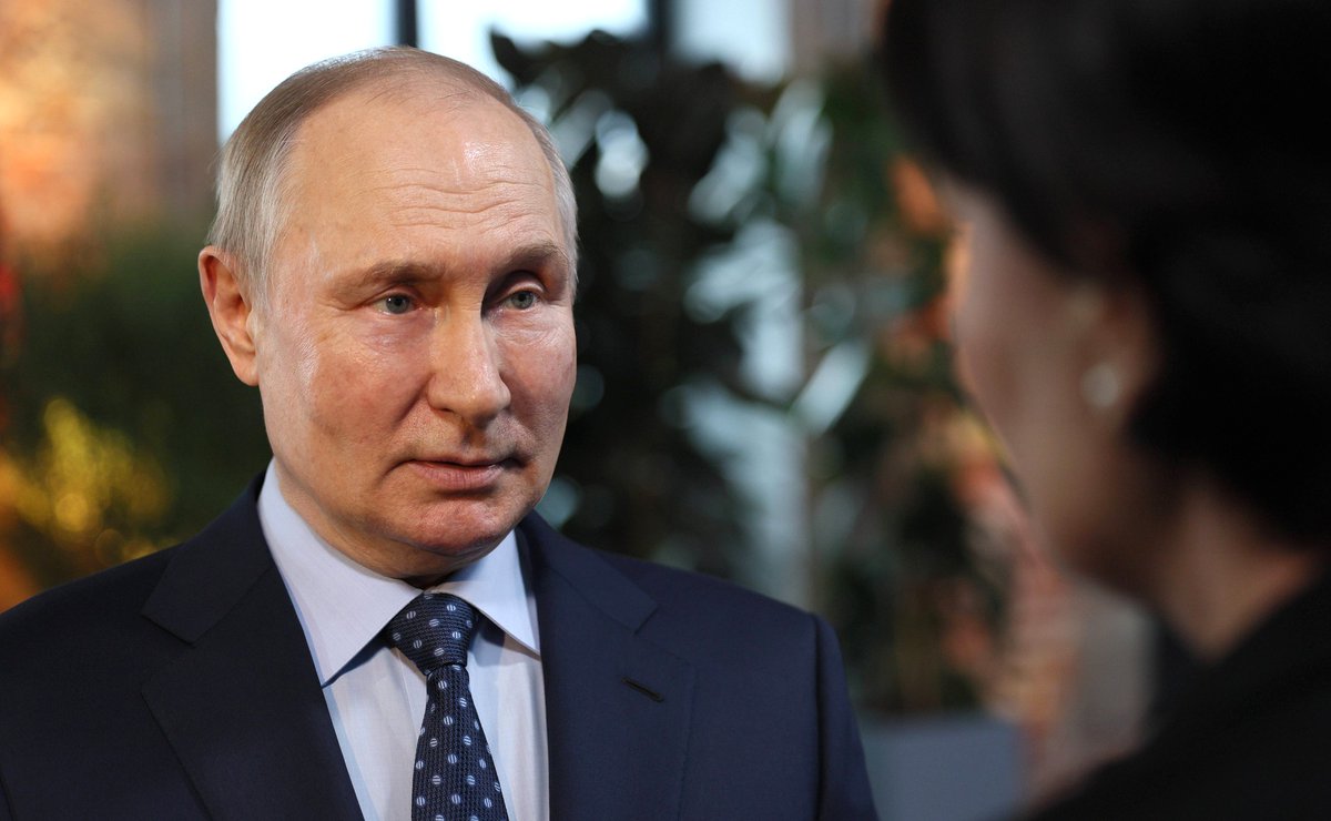 President #Putin: #Russia was forced to respond to the war the Ukrainian regime unleashed in #Donbass. We had to respond by launching the special military operation.