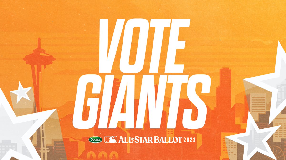 SFGiants's tweet photo. The 2023 All-Star Ballot is now LIVE 🤩

Set a daily reminder and #VoteGiants five times a day 🔗https://t.co/etev0TBTK2 https://t.co/iNYIEKmF1c