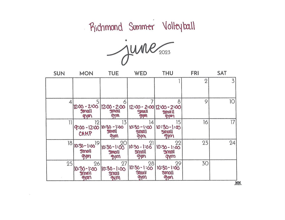 RICHMOND RED DEVILS VOLLEYBALL tweet media