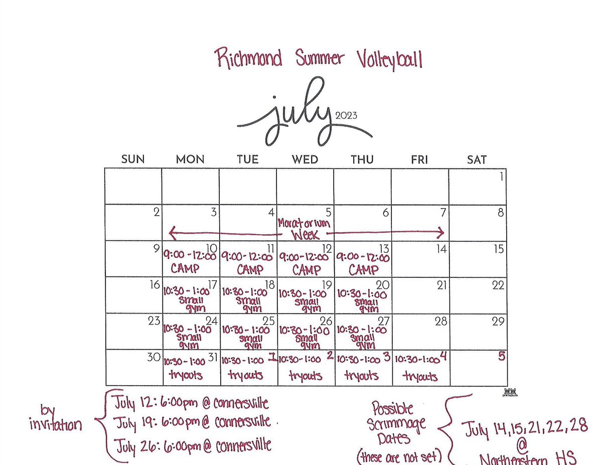 RICHMOND RED DEVILS VOLLEYBALL tweet media
