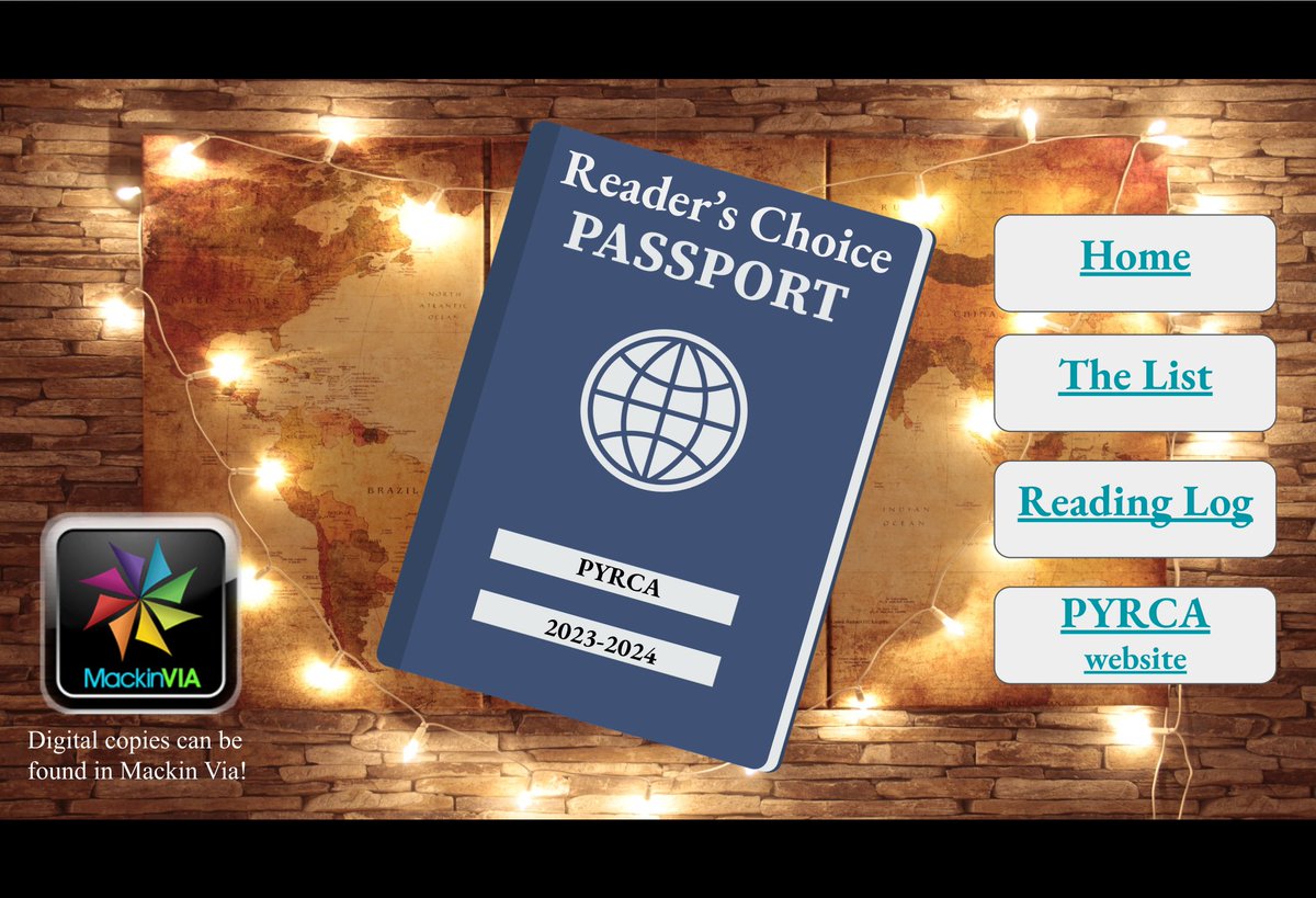 PSLA_News's tweet photo. Before summer break, this #spotlightlibrarianPSLA promoted our @PA_YRCA passport “app,” so that students can easily find and record their next great read! Participants can access Norwin’s @MackinVIA books directly from the passport! How do you promote #PYRCA books? #psla https://t.co/lgL5R1ppAH