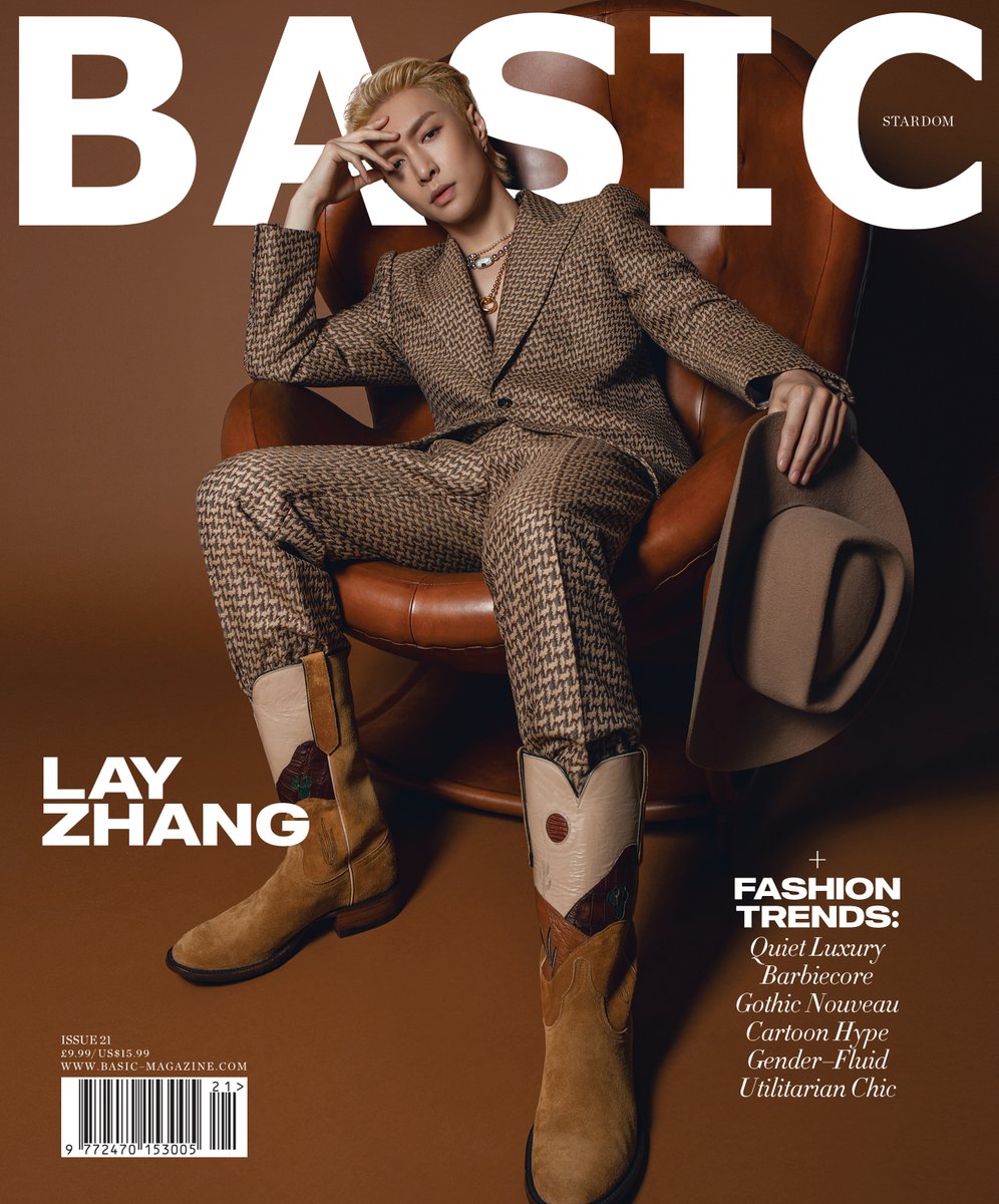 basic_magazine's tweet image. BASIC 21st issue #Stardom Cover Release starring Lay Zhang @layzhang 
Presented by KOTTÉ STUDIO 
Photographer @vikpashuta 
Producer/CFO JACKSON CHONG 
Stylist  @DaveThomasStyle 
Set Design DESIGN TONIK @designtonik
#LayZhang #BasicMagazine
shorturl.at/NQR19