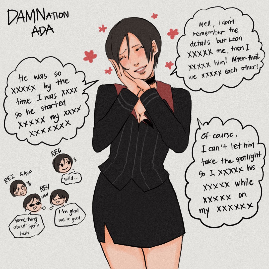 spicygatas's tweet photo. “How are things between you and Leon?” https://t.co/KMnJUQfrzP