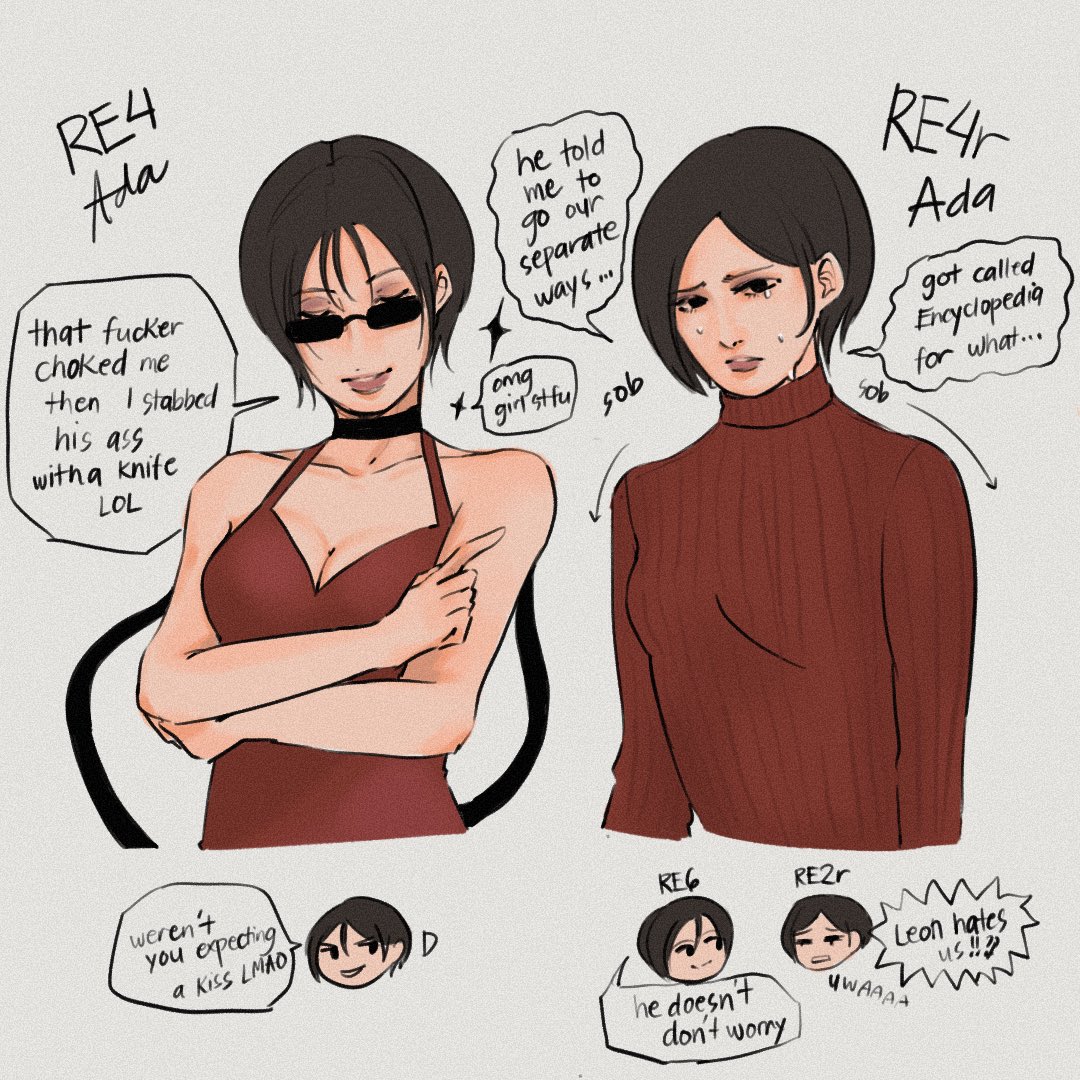 spicygatas's tweet photo. “How are things between you and Leon?” https://t.co/KMnJUQfrzP