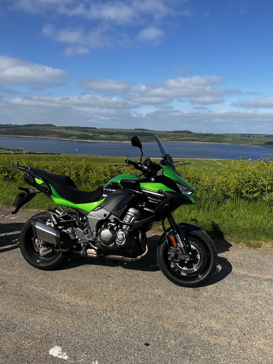 bobmcguire8's tweet photo. Lovely run around the North Pennines / Northumberland today with my pal @JohnWoo25099231 on his new Guzzi the first of many runs after talking about doing this for a fair few year #Coswecan #Retirementlife https://t.co/FqzuWZKtz3