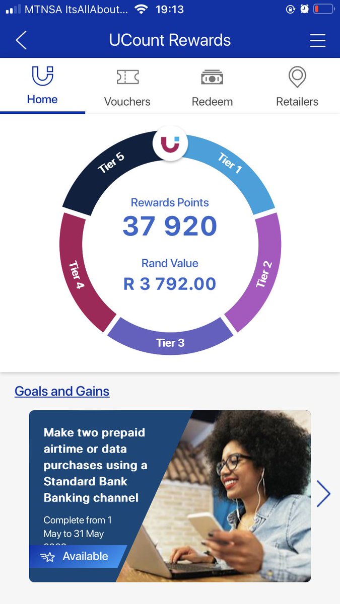 mgtsiloane's tweet photo. @afro_tez @StandardBankZA #Ucount is working for me. Thanks @StandardBankZA https://t.co/kuUrobirhL