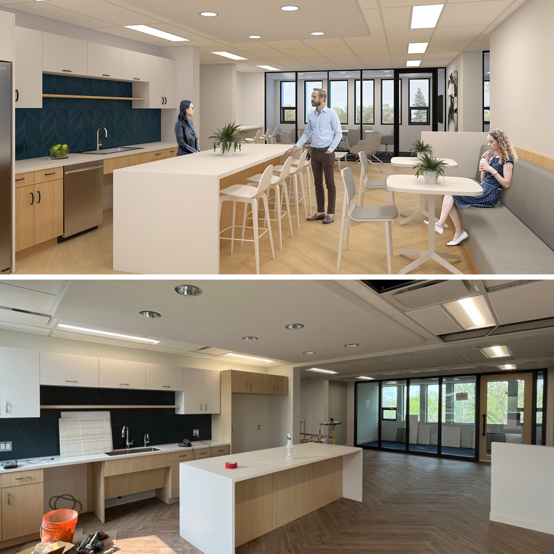 Number TEN Architectural Group (@numbertenarch) on Twitter photo Every day, the team at <a href="/BockstaelCon/">Bockstael Construction</a> brings design to life, taking <a href="/TobaCentre/">Toba Centre for Children & Youth</a> one step closer to opening the doors of Manitoba's only child advocacy centre!
#rendervsreality Every day, the team at <a href="/BockstaelCon/">Bockstael Construction</a> brings design to life, taking <a href="/TobaCentre/">Toba Centre for Children & Youth</a> one step closer to opening the doors of Manitoba's only child advocacy centre!
#rendervsreality