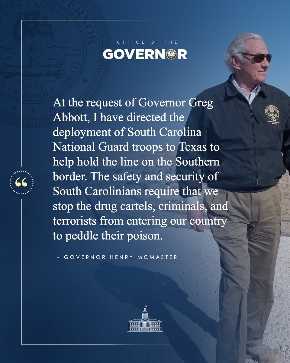 Gov. Henry McMaster tweet media