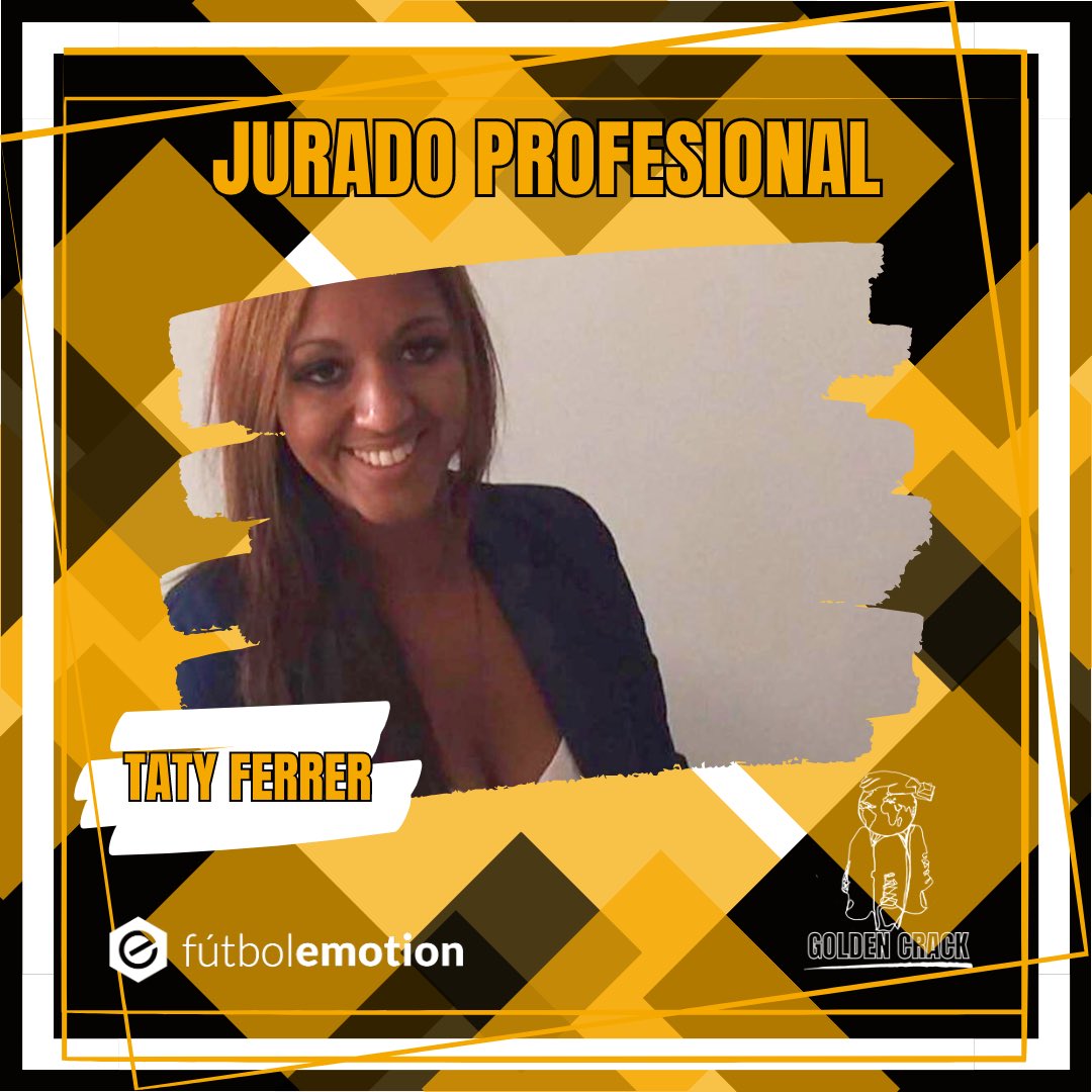 _GoldenCrack_'s tweet photo. Y hoy seguimos con más presentaciones en la sección de Jurados Profesionales.

Le toca el turno a @FerrerTaty fundadora y presidenta de @futbolxigualdad 
Es para nosotros un placer contar contigo en esa edición y sabemos que aportarás mucho a nuestro eTalent.

Gracias Taty 💚 https://t.co/Tzn7gFvAFi