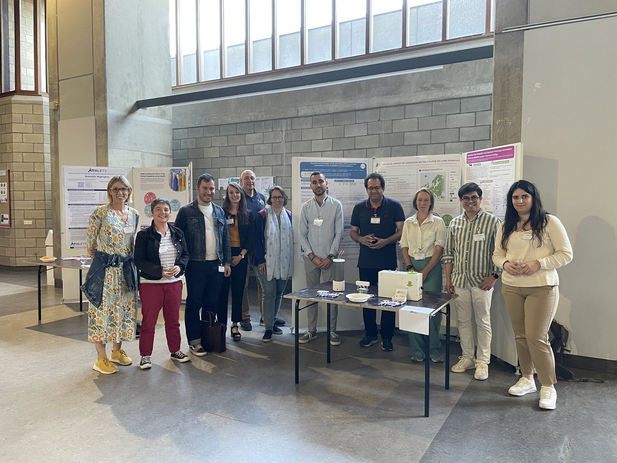 H2020Remedia's tweet photo. Remedia team @EHEN 2023 scientific conference. @KU_Leuven @LISA_ipsl @Inserm @irset_fr @CepiaTeam @IMRB_Mondor https://t.co/pY3OHwrG7V