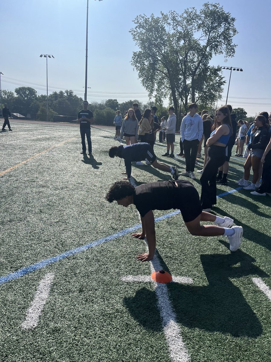 Mind Over Matter’s first annual Wellness &amp; Community day was a success!! The Juniors and Seniors covered strategies for stress relief, nutrition, physical fitness, and overall wellness! <a href="/WaldwickWHS/">Waldwick High School</a>