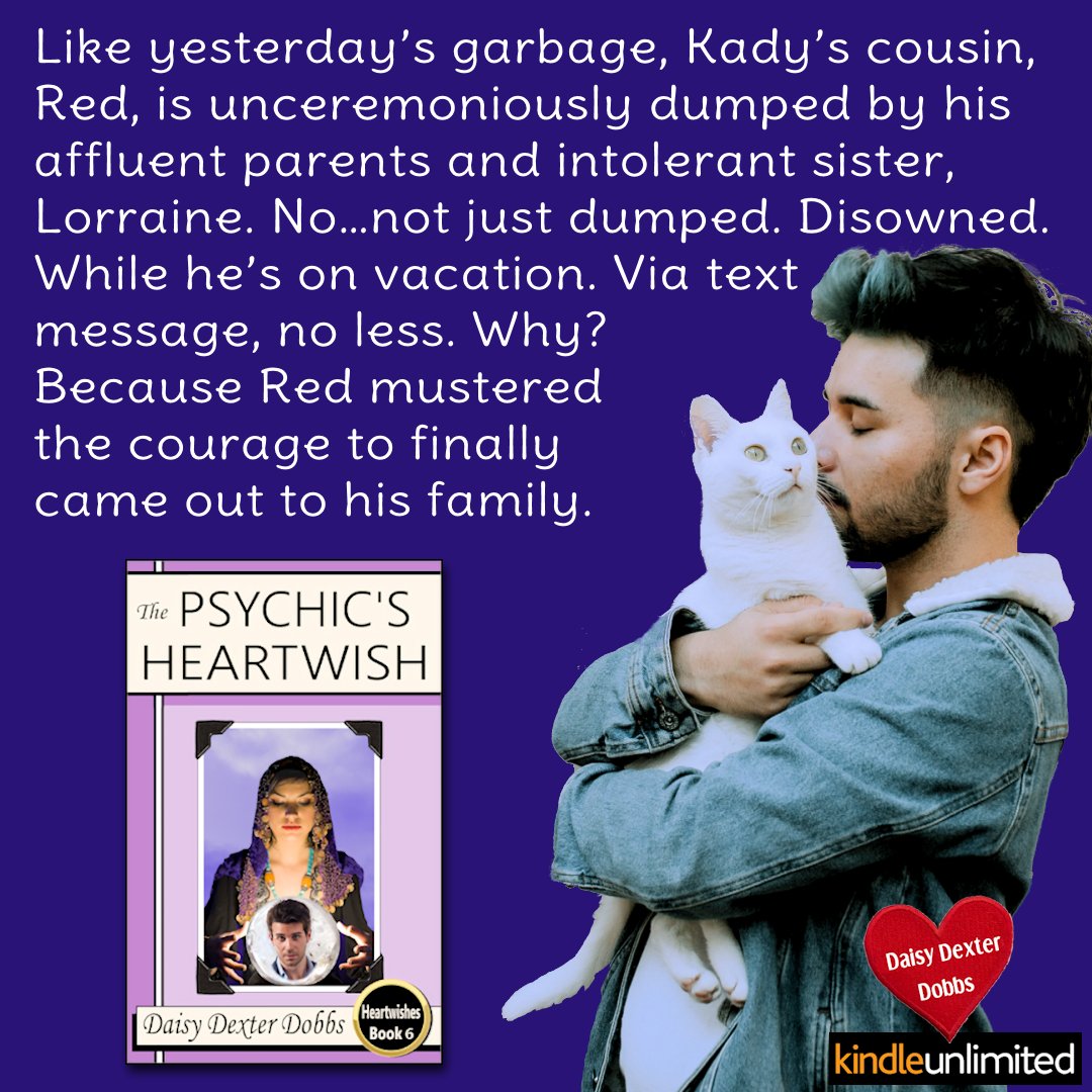 DaisyDDobbs's tweet photo. Contemporary paranormal romantic comedy
with some unexpected edge-of-your-set action and suspense.
Kindle Unlimited: https://t.co/KZfKvdsp4f

#romancebooks #romanticcomedy #bookseries #romanceauthor #forbiddenlove #comingout #intolerance #lovestory #WritingCommunity https://t.co/9M05XZ0jYU