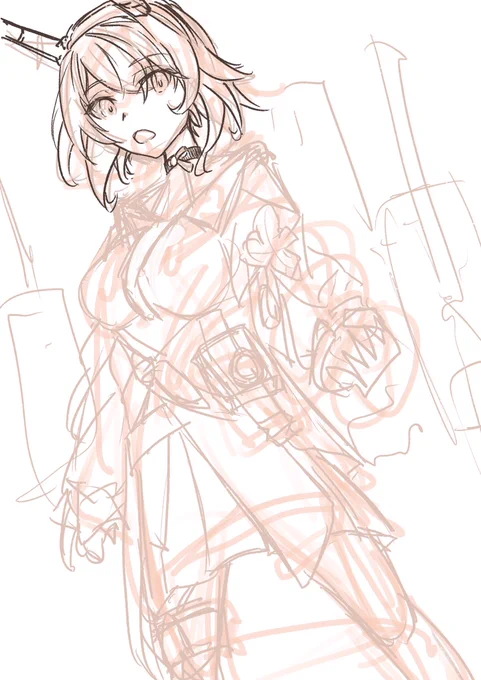 スターレイルな陸奥 #wip