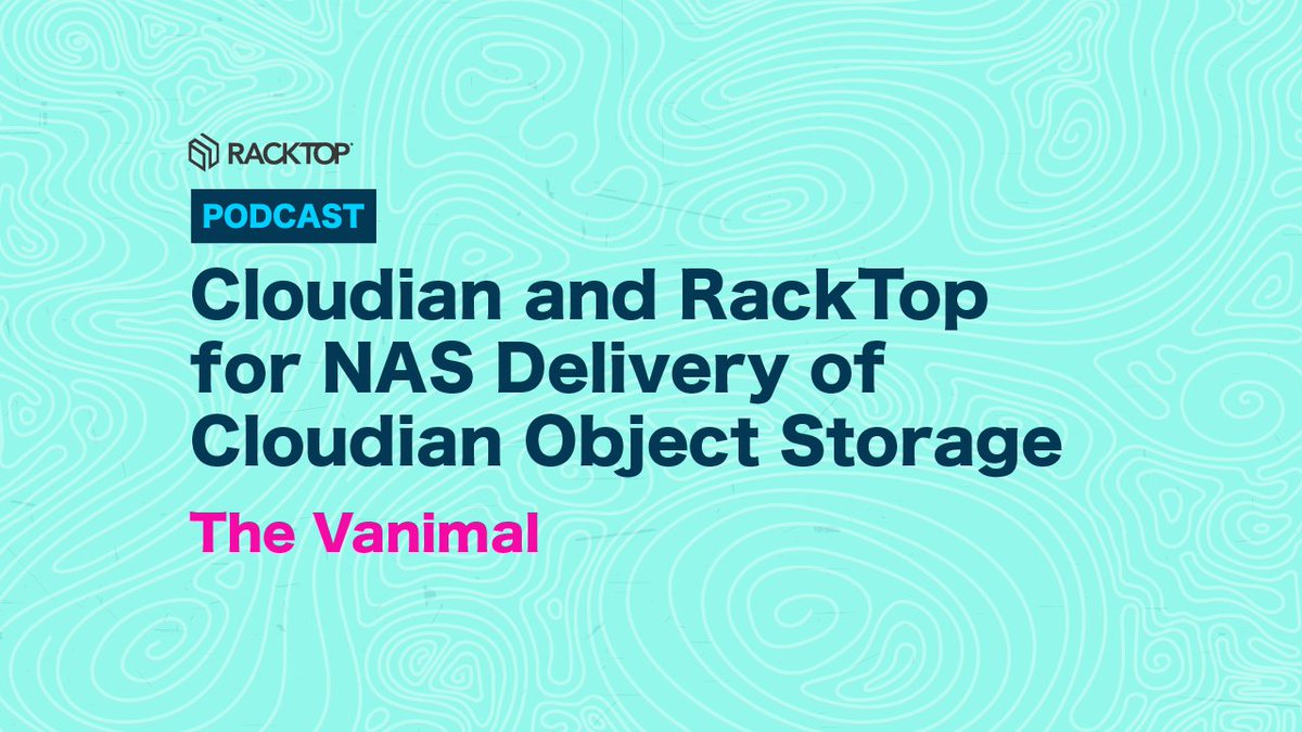 RackTop and @CloudianStorage: unparalleled NAS delivery of S3 Object Storage with added #activedefense capabilities to protect data against cyber threats. 

hubs.li/Q01RP_6P0

@vAVF925 #cyberstorage #secureNAS