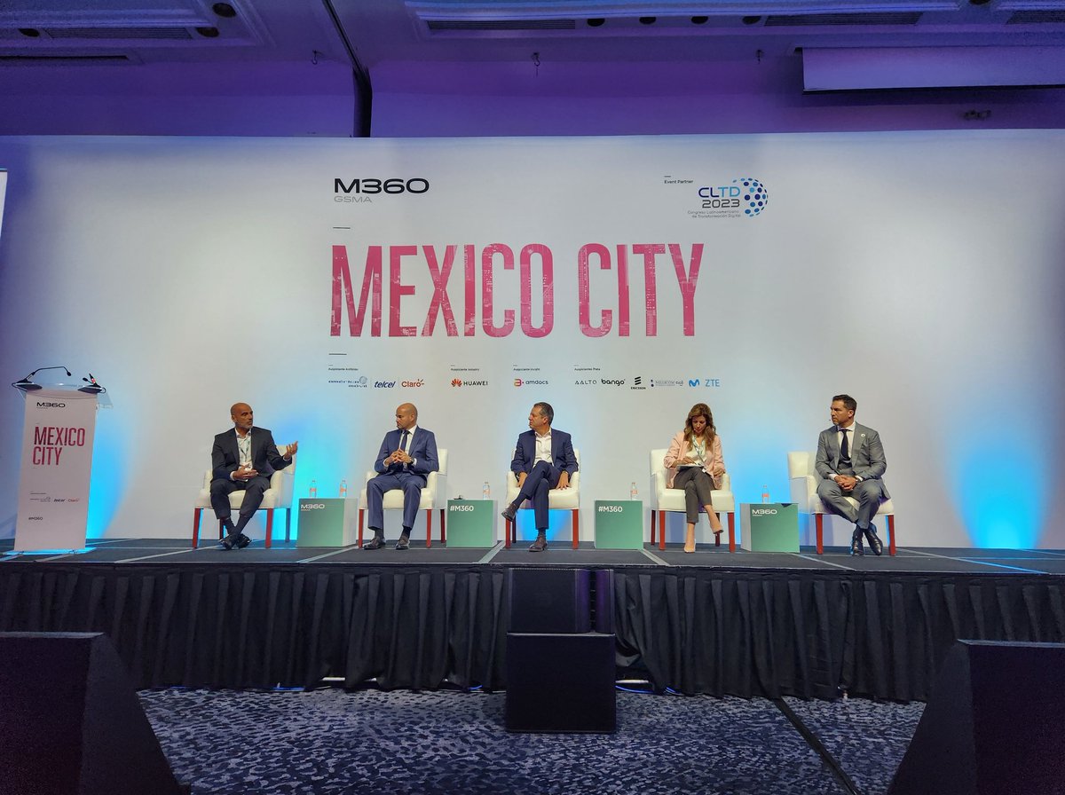 GSMALAC's tweet photo. "GSMA Open Gateway puede ser una llave para monetizar el #5G para los operadores".
📣 @rdnobile, CEO de #TelecomAr, en #M360 LATAM y #CLTD2023. https://t.co/FtyR6htPSF