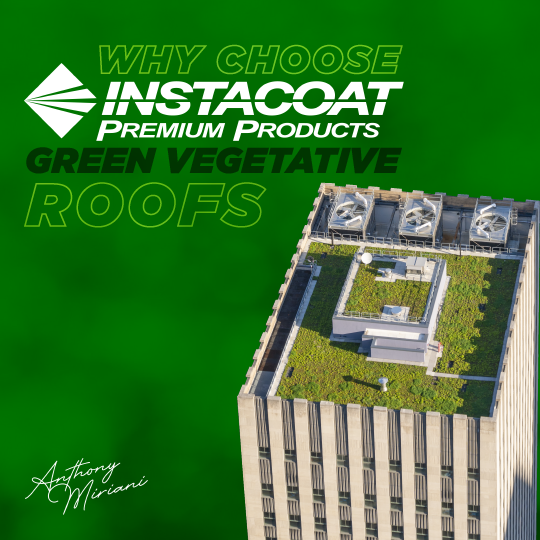 Why Instacoat Premium Products Green Vegetative Roofs

#IPP #instacoatpremiumproducts #greenroofs #vegetativeroofs #livingroofs #roofrestoration #commercialroofing #ecofriendly