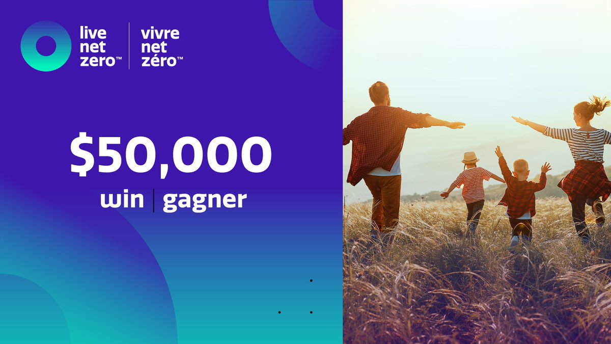 CanGeo's tweet photo. FINAL DEADLINE TONIGHT at 11:59pm EDT! Your last chance to apply for the 2023 #LiveNetZero Challenge and the opportunity to be our next Net Zero Hero and receive the $50,000 Grand Prize.

All participants receive $5,000 to help kickstart their journey. https://t.co/JuxIrIzwi0 https://t.co/pT2u2hgcS4