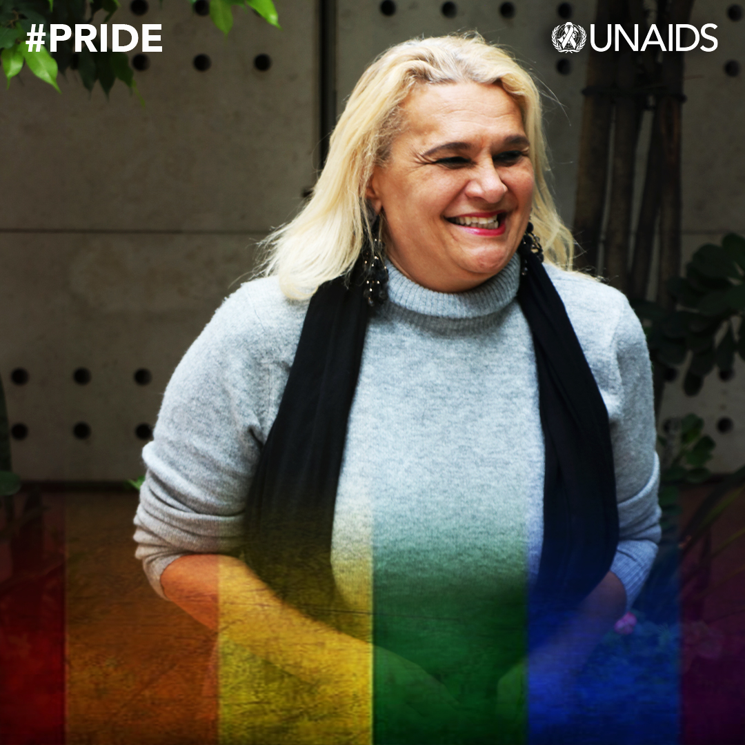 UNAIDS celebrates #PrideMonth and calls for decriminalization of same-sex relationships. #LGBTQIRights Read press release: bit.ly/45H9m9S