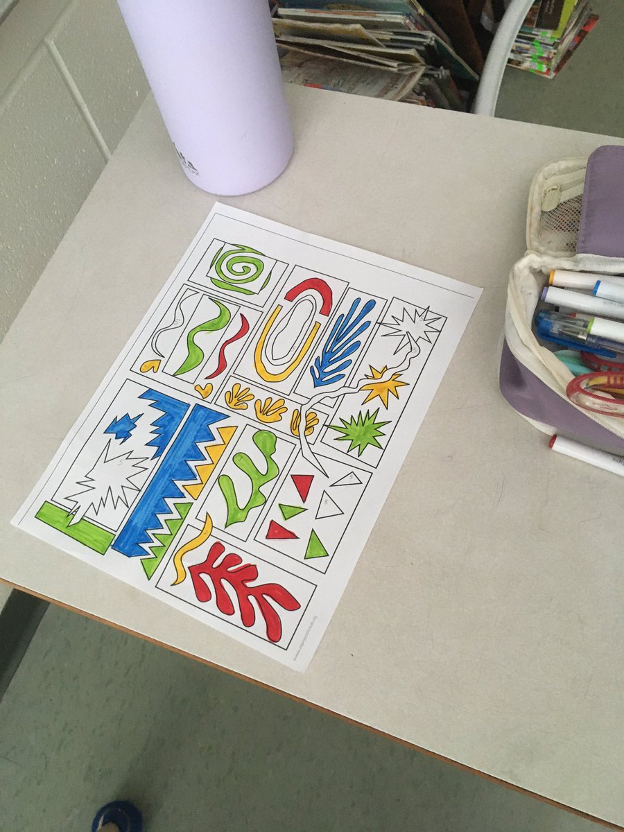 MrPoutineMPB's tweet image. Les couleurs vives de Henri Matisse @MPaulBaxterOCSB @ocsbArts @ocsbBonjour