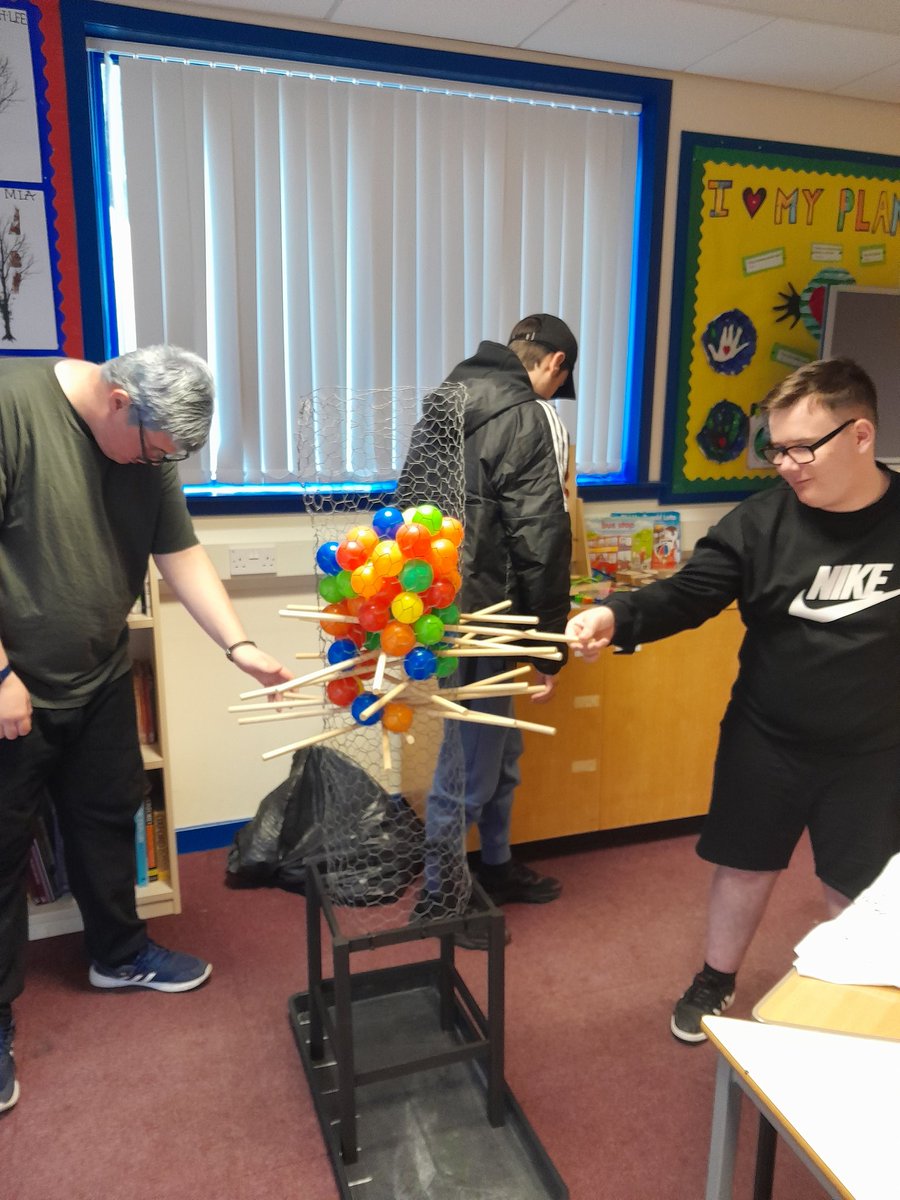 AHSsfl's tweet photo. One of our leavers has done an excellent job of making a giant kerpluk for our pupils to enjoy at social times. We'll think of you when we play it Brandan! https://t.co/V2s0zcG5cB