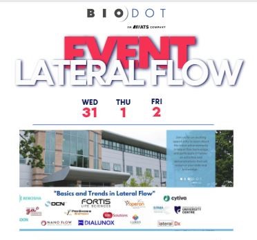 BioDotInc's tweet image. Today is DAY 1 of the Lateral Flow workshop event in the United Kingdom! 

Don&apos;t miss out on this spectacular event by spreading the word! Send this article to your coworkers, friends, and fellows!

#BioDot #ATSLSGroup #LateralFlowWorkshop2023