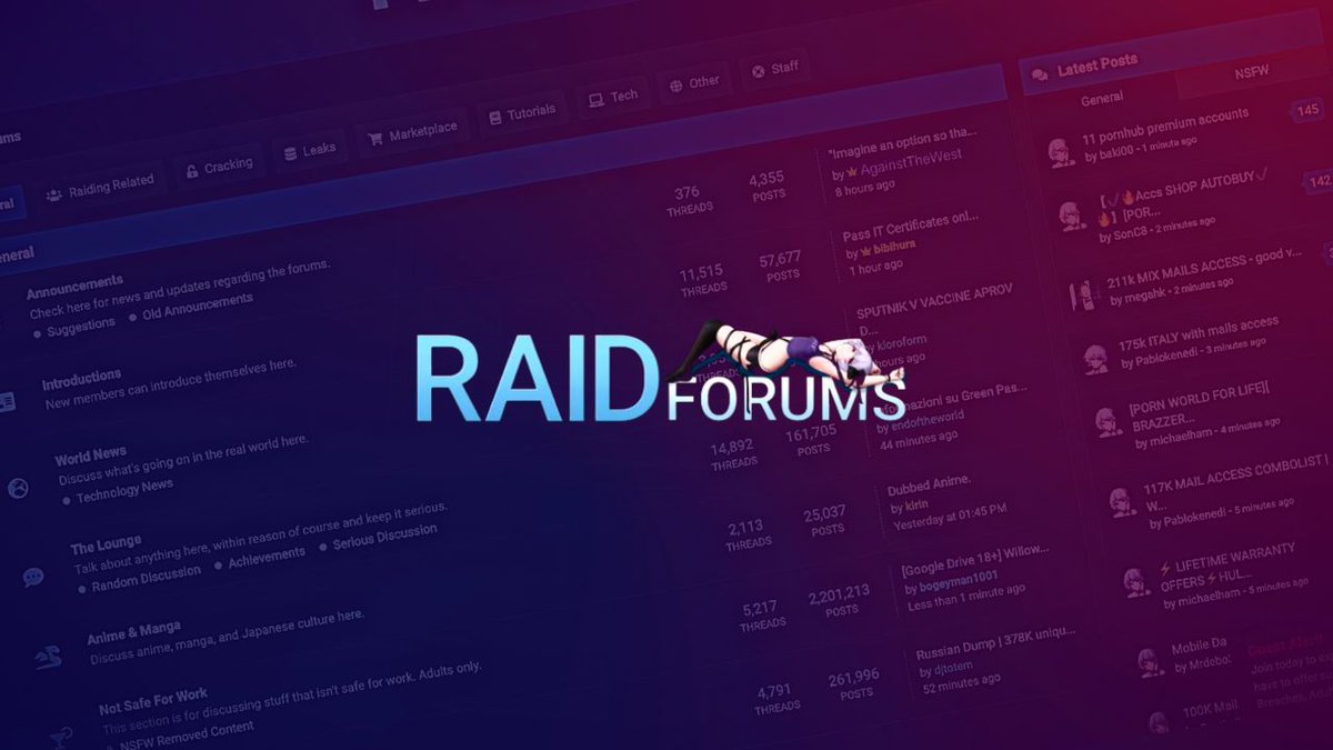 secure_blink's tweet photo. 🚨 Massive #databreach alert! 🚨 #RaidForums database leaked compromising details of over 500,000 users. Find out the #securityrisks behind this #cybercrime incident.
Details: https://t.co/LjFCv0wZ4i
#datasecurity #DOJ #cyberattack #appsec #ASMP #Threatfeed #SecureBlink https://t.co/w9OJUzWBqz