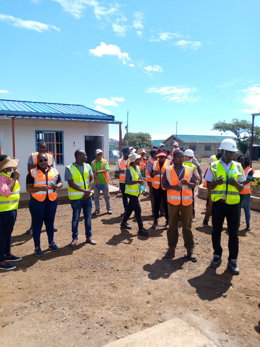 simba_guleid's tweet photo. Just participated in an inspiring joint inspection of multi agency team ahead of Presidents in june to the Horn of Africa Gateway Development Project (HoAGDP) isiolo to Mandera Road and Visited campsites in Ndumuru, Meru, and Garba Tulla, Isiolo County. The contractor is determined to accelerate progress, considering the project's magnitude. Mobilization may take time, but the commitment is unwavering! Exciting news: @williamsruto expected to launch in the coming weeks. This road will revolutionize the lives of North Eastern people! #HoAGDP #InfrastructureDevelopment #GameChanger