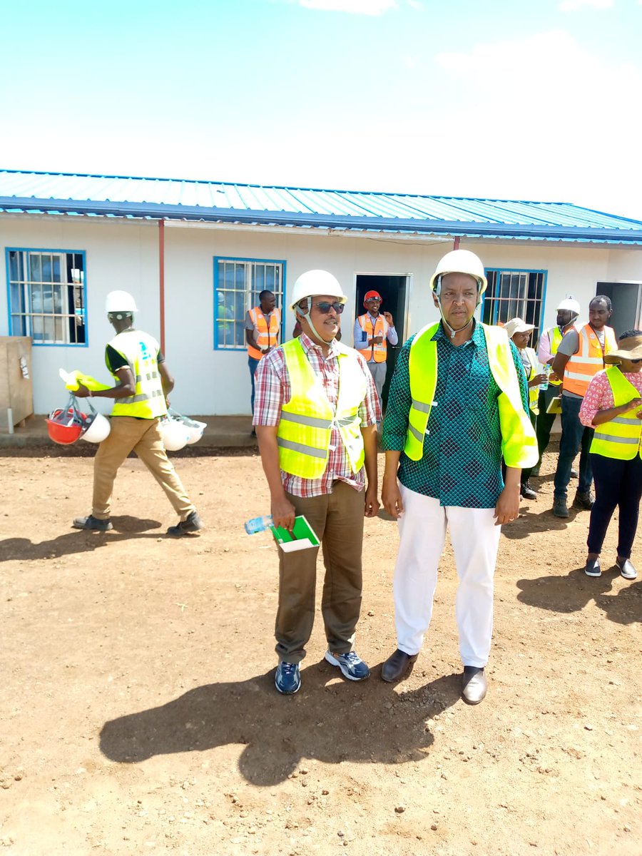 simba_guleid's tweet photo. Just participated in an inspiring joint inspection of multi agency team ahead of Presidents in june to the Horn of Africa Gateway Development Project (HoAGDP) isiolo to Mandera Road and Visited campsites in Ndumuru, Meru, and Garba Tulla, Isiolo County. The contractor is determined to accelerate progress, considering the project's magnitude. Mobilization may take time, but the commitment is unwavering! Exciting news: @williamsruto expected to launch in the coming weeks. This road will revolutionize the lives of North Eastern people! #HoAGDP #InfrastructureDevelopment #GameChanger