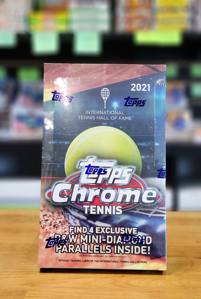 Between2Games's tweet photo. Disponible en boutique et en ligne!
2023 Topps Chrome Star Wars
2022-23 Topps Bowman University Inception (Multi-Sports)
2021 Topps Chrome Tennis Lite
https://t.co/ULpMr8vJrp
#Topps #starwars #starwarschrome #toppstennis #toppsstarwars #toppsuniversity https://t.co/H0S5x8S6ET