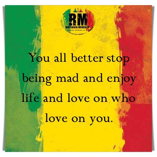 Rastafari Quotes Love