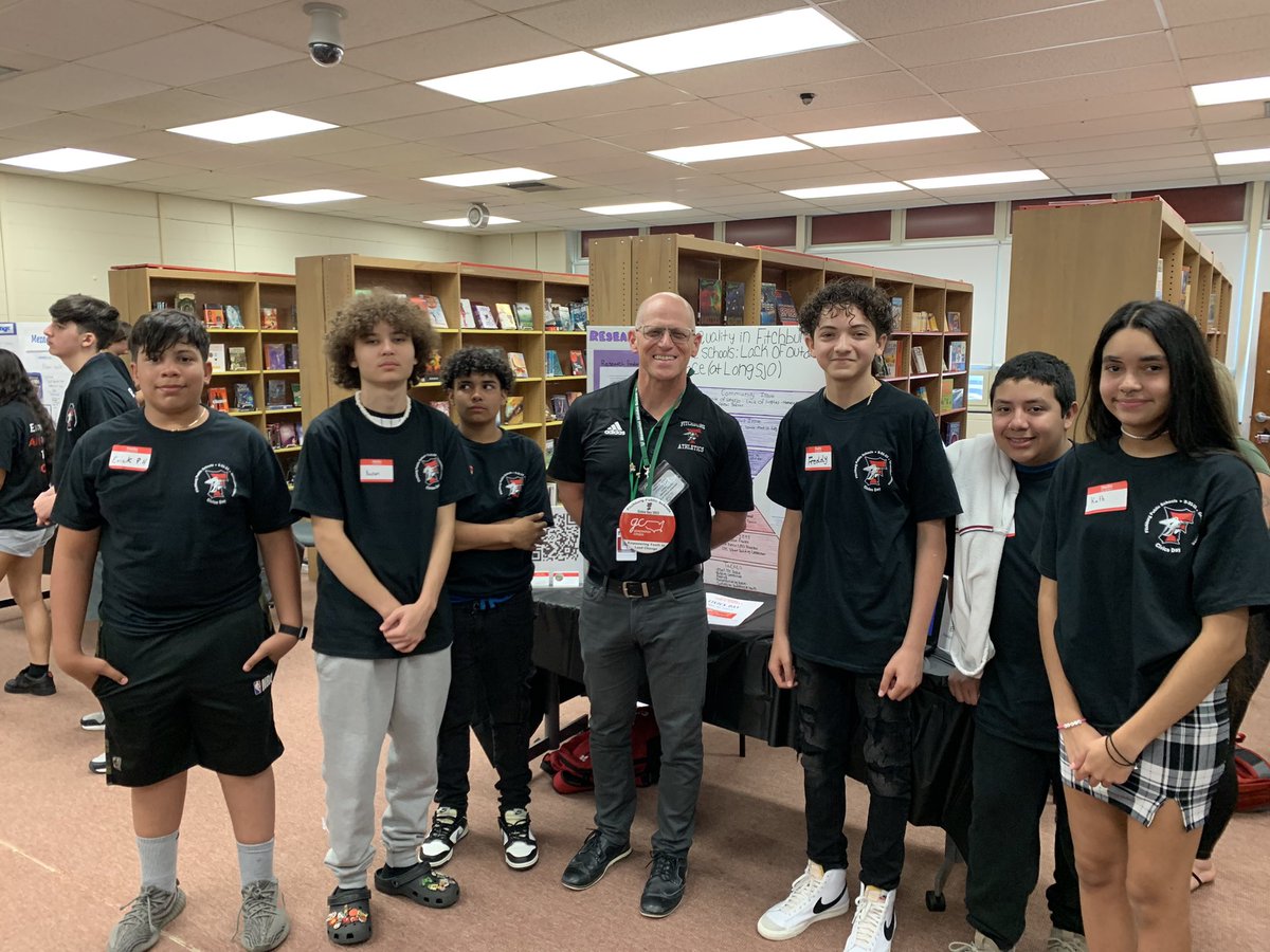 FitchburgPS's tweet photo. Don’t talk about change. Lead it.
Civics Day was held at Memorial Middle School today, as our student representatives presented on how they are leading change on important issues such as school safety, maintaining safe roads, MCAS and mental health. #GenerationCitizen https://t.co/VHKxeuX9gC