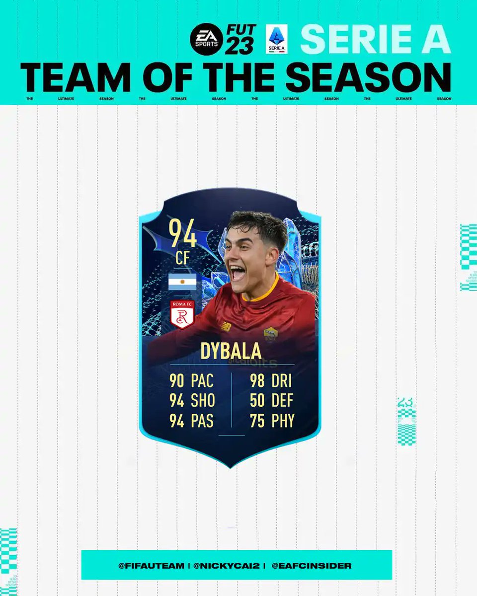 FUT Sheriff - 💥Dybala🇦🇷 is added to come via Pre Season