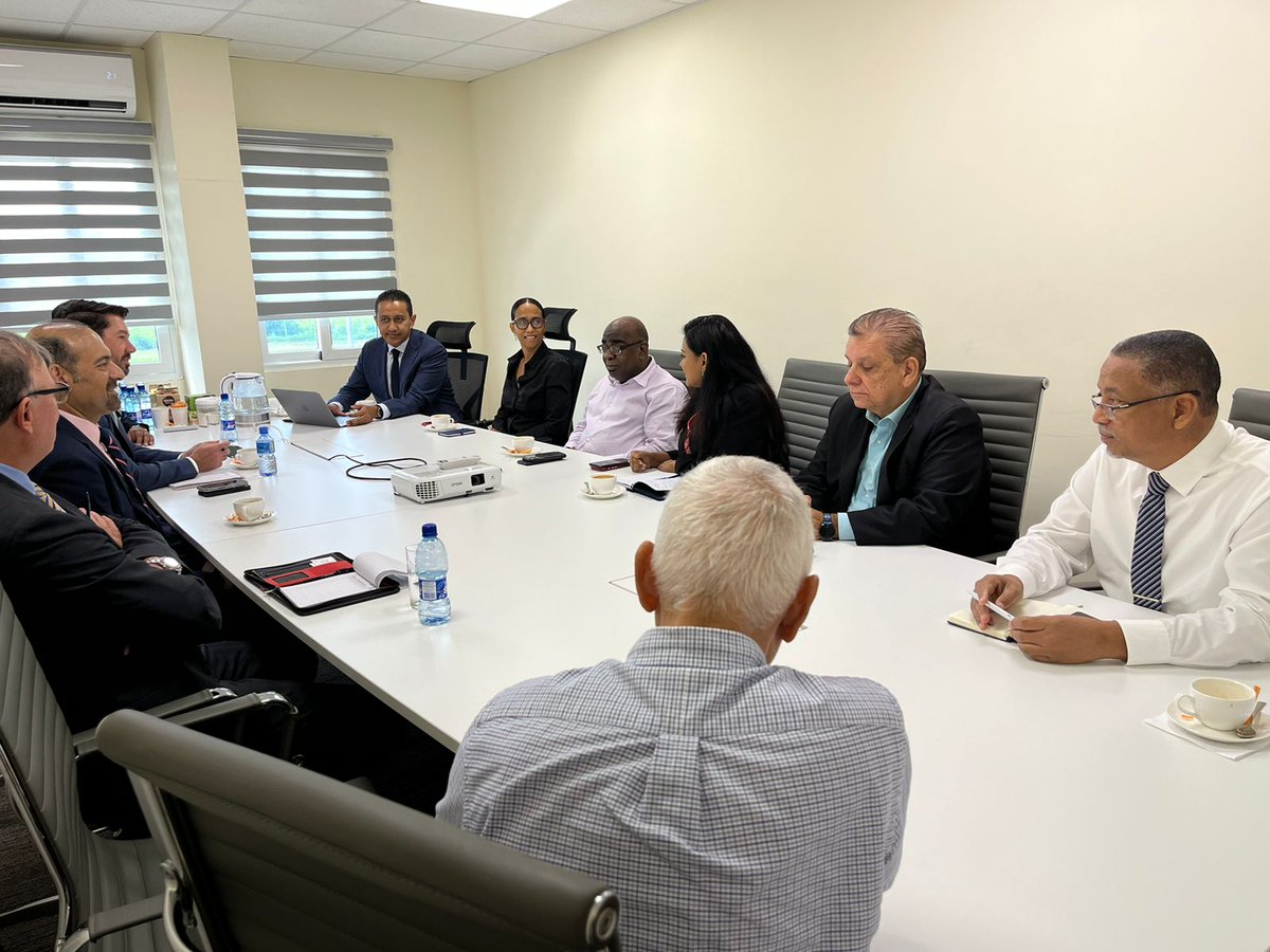 Great meeting with Mr. Dilawar Syed, Special Rep for Commercial &amp; Business Affairs! Discussed the potential for expanded commercial partnerships between U.S. businesses and Suriname's thriving economy. #AmChamSr is instrumental to facilitate  Suriname &amp; US collabs.