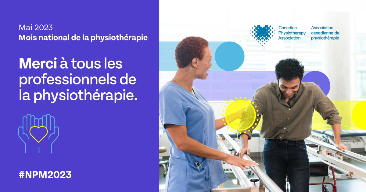 Alors que nous terminons nos célébrations du #NPM2023, nous aimerions profiter de cette occasion pour exprimer notre sincère gratitude à nos membres et à tous les professionnels de la physiothérapie à travers le Canada pour votre dévouement continu à diriger...