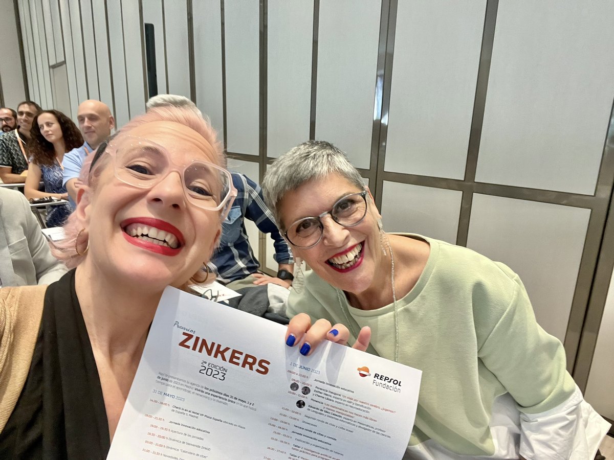 Esther Hierro (@esthima) on Twitter photo Arranque de los #premioszinkers de <a href="/FundacionRepsol/">Fundación Repsol</a> de la mano de <a href="/ccastillogarcia/">Carlos Castillo</a> de <a href="/justedues/">JustEDU</a> , con tanto amor por el profesorado y la educación que emociona 🥹❤️ Arranque de los #premioszinkers de <a href="/FundacionRepsol/">Fundación Repsol</a> de la mano de <a href="/ccastillogarcia/">Carlos Castillo</a> de <a href="/justedues/">JustEDU</a> , con tanto amor por el profesorado y la educación que emociona 🥹❤️