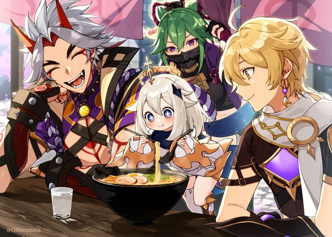 荒瀧一斗&パイモン Happy Birthday!ラーメン無料券