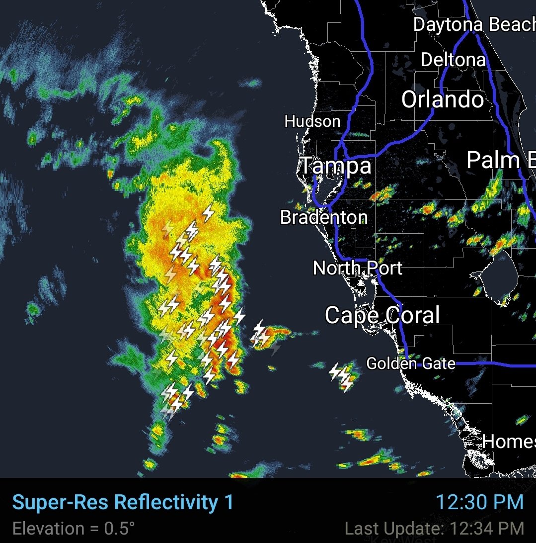 Mike's Weather Page on Twitter "Hefty line of storms ahead of Gulf low inching towards the