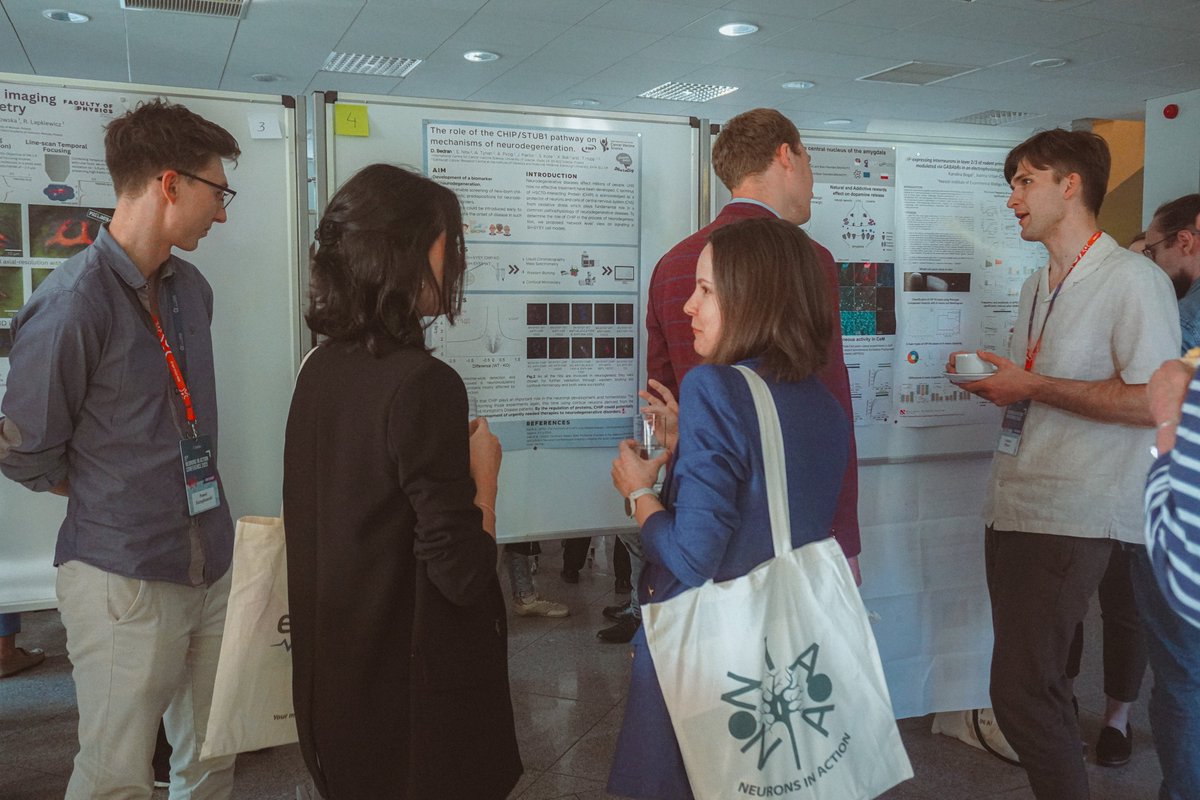 Exciting day at the #neuroscience conference! Learned about the latest research on neurodevelopmental disorders and explored some fascinating posters. So great to see scientists sharing their work and passion with others in the field. #sciencecommunication #neuronsinaction