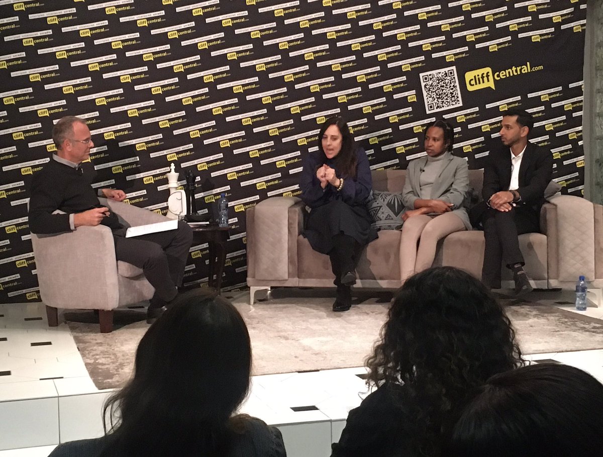 A live recording of #BeyondMadness at #CliffCentralHouse - the mental health impact on journalists. 

Thanks to @SponsorsofBrave and our special guests…