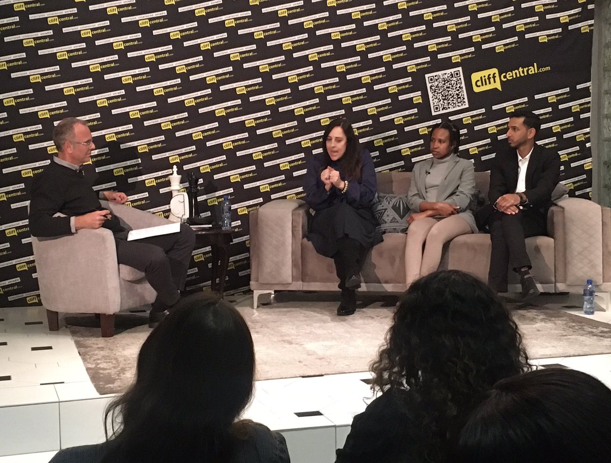 _TheRealNetwork's tweet photo. A live recording of #BeyondMadness at #CliffCentralHouse - the mental health impact on journalists.
Thanks to @SponsorsofBrave and our special guests… https://t.co/otBPyGRGap